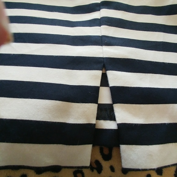 Worthington Knit Stripe Pencil Skirt - Picture 3 of 4